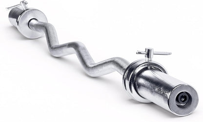 47-Inch Olympic EZ Curl Bar for 2-Inch Weight Plates | Multiple Options